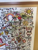 Solo Pace Bild auf Leinwand 100cm X 120cm