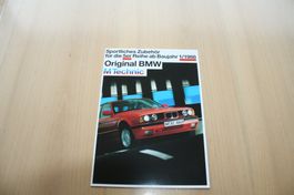 Original BMW M-Technic 5er E34 Prospekt 1/1988