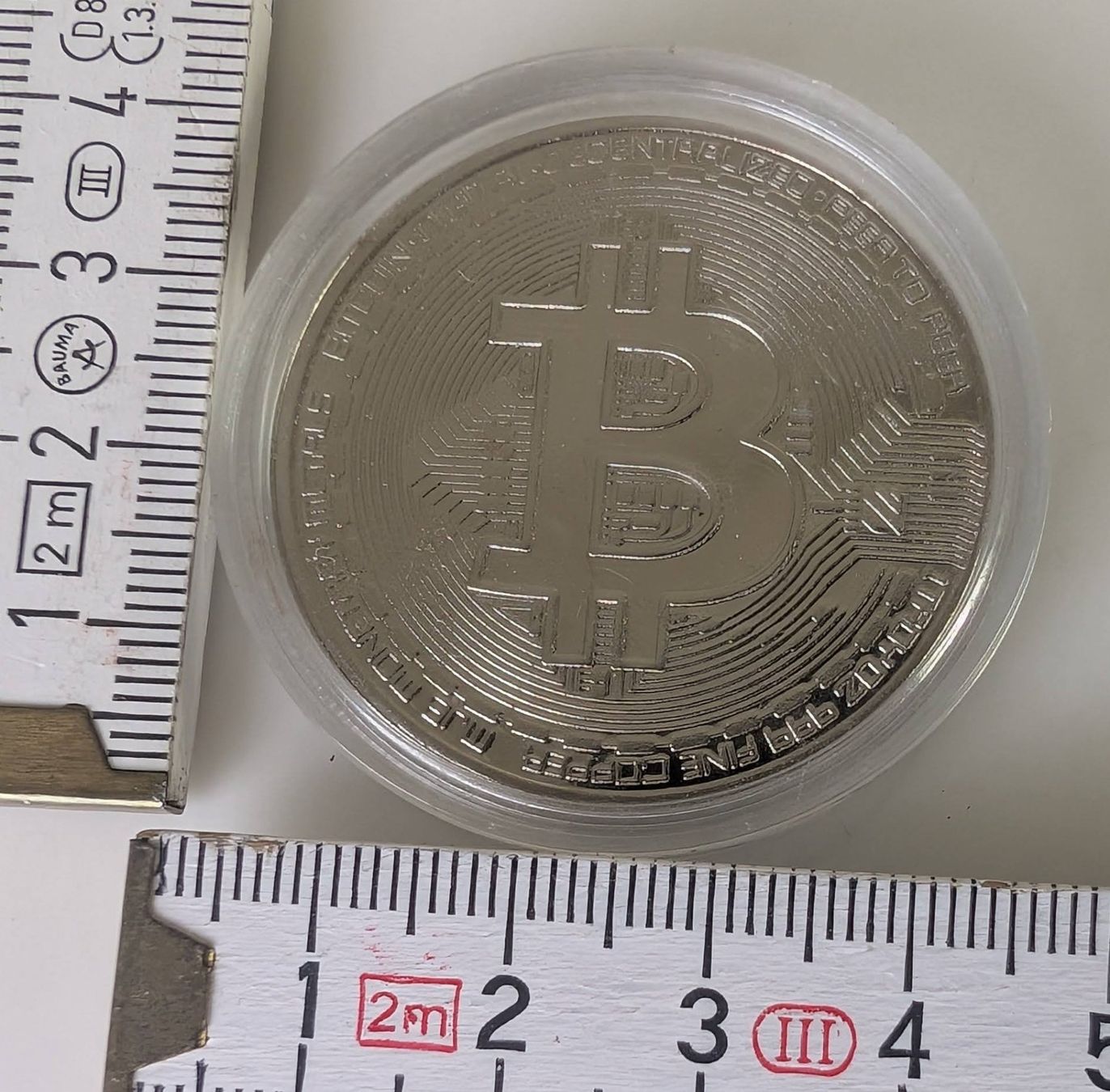 Tutti le monete: silbrige Bitcoin Münze, Neu! – Nuovo (secondo la descrizione) da Zürich venduto da axolottchen