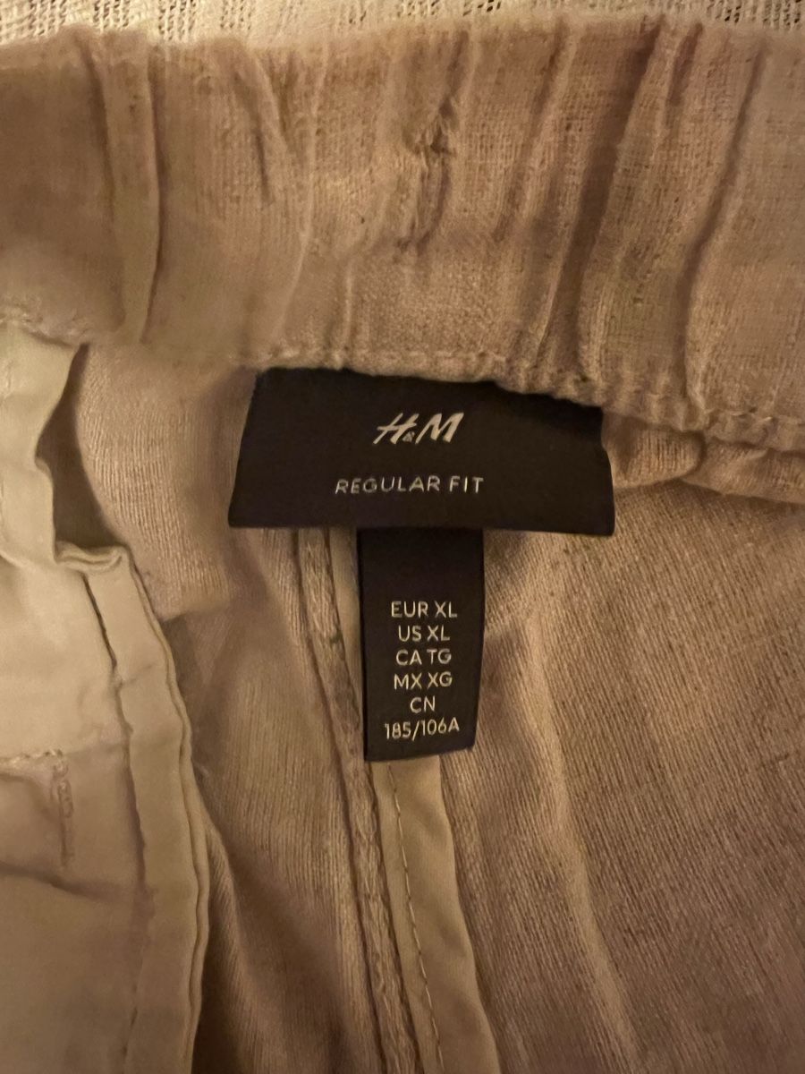 H&M Pantaloni: Pantalon en lin – Usato da Carouge GE venduto da Romann. 2
