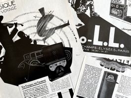 Radio L.L. - 4 alte Werbungen / Anciennes publicités 1928/29