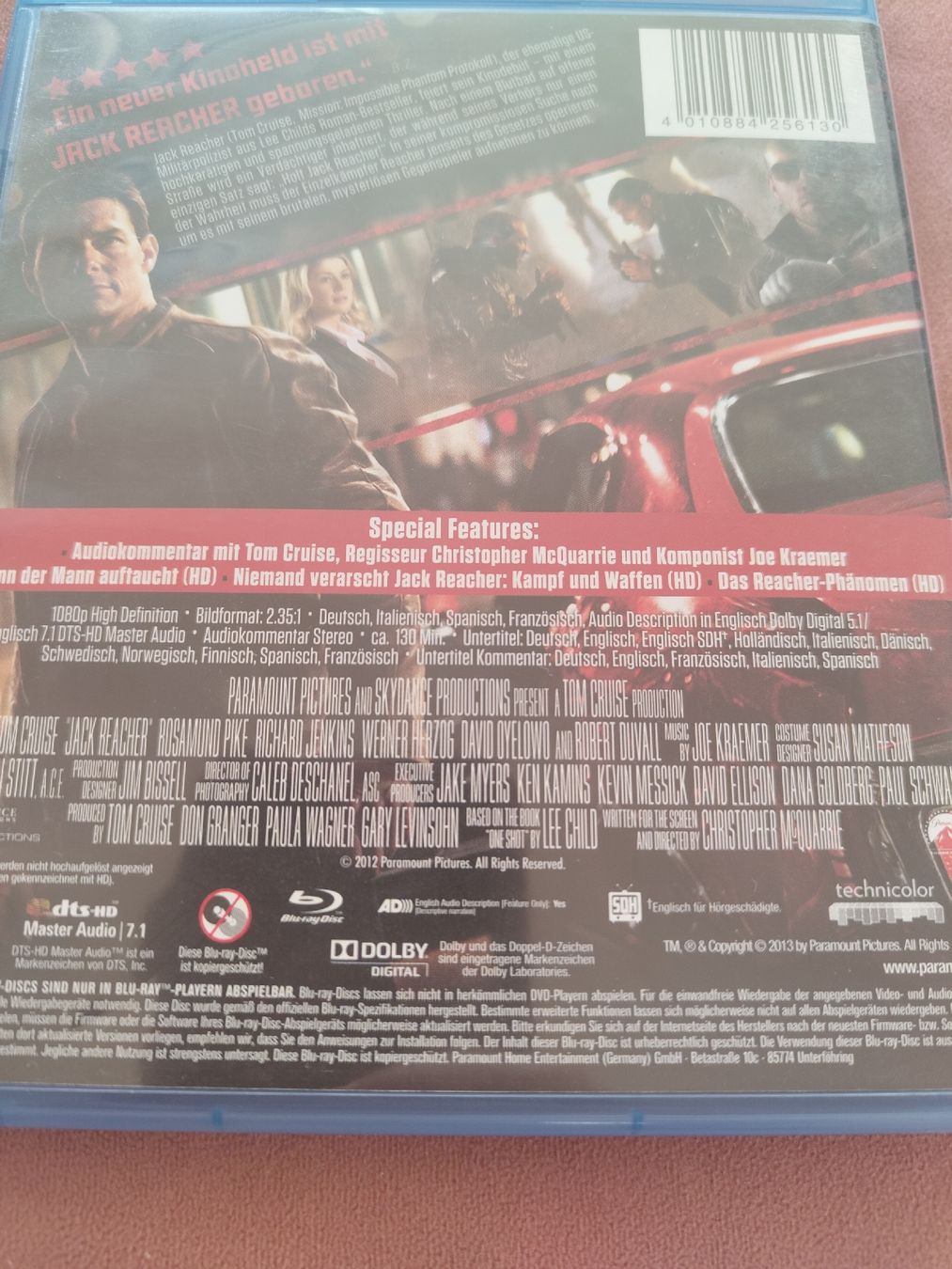 Tutti i DVDs: Blu-Ray Jack Reacher – Usato da Zürich venduto da Slevin2710 1