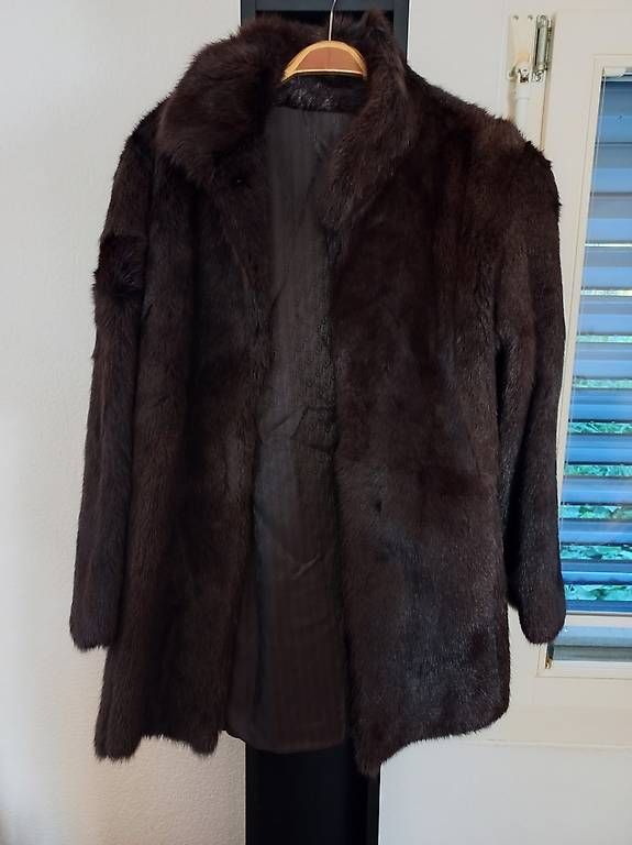 Giacche: Echte Nerzjacke Damen Gr. M, braun – Usato da Wattwil venduto da DKgo