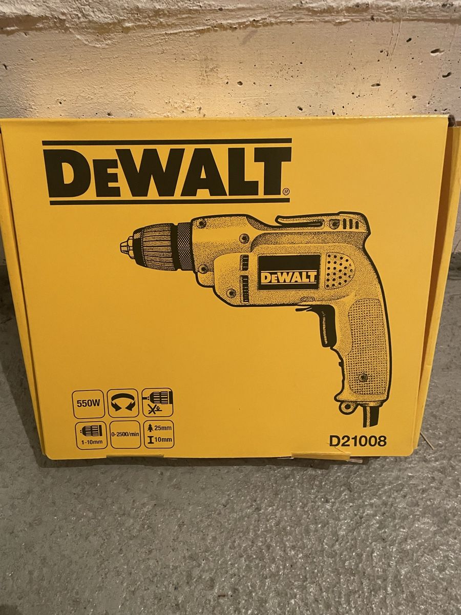Dewalt Trapani: Bohrmaschine DeWalt D21008 Neu – Nuovo e nell'imballaggio originale da St. Gallen venduto da besi97 6