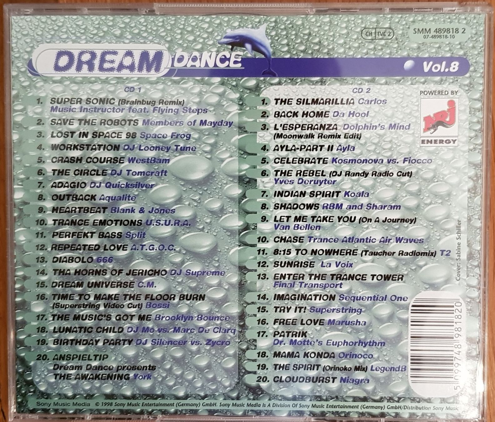 CD: 2 Dreamdance CDs - Vol.7 & Vol.8 - House & Dance – Usato da Schöftland venduto da dahonich 4