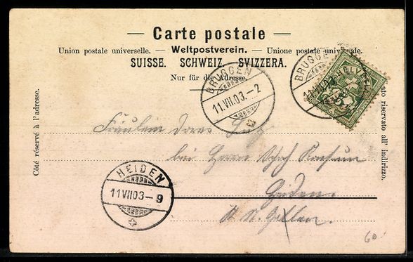 Cartoline postali: AK Bruggen, Straßenpartie mit Kirche – Usato da Berlin venduto da bartko-reher 1
