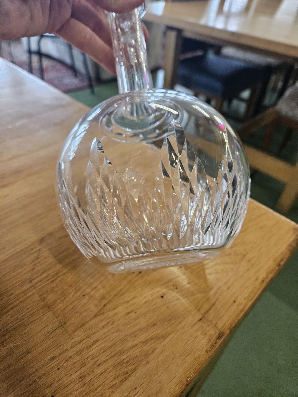 Baccarat Karaffen: Baccarat Kristall Karaffe 22cm  – Gebraucht aus Pratteln von Cartonsducoeur_bl 3