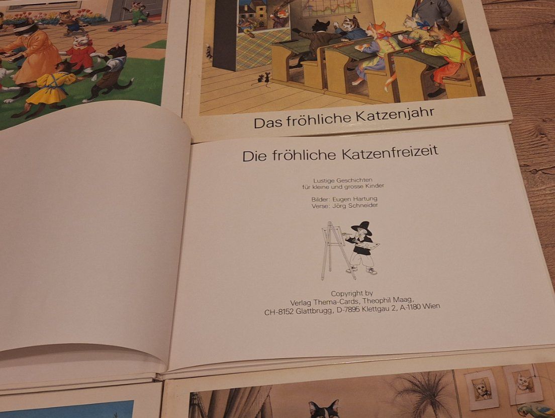Bücher: Bücher Katzen 6 Bände – Gebraucht aus Neuenkirch von Ducati79 1