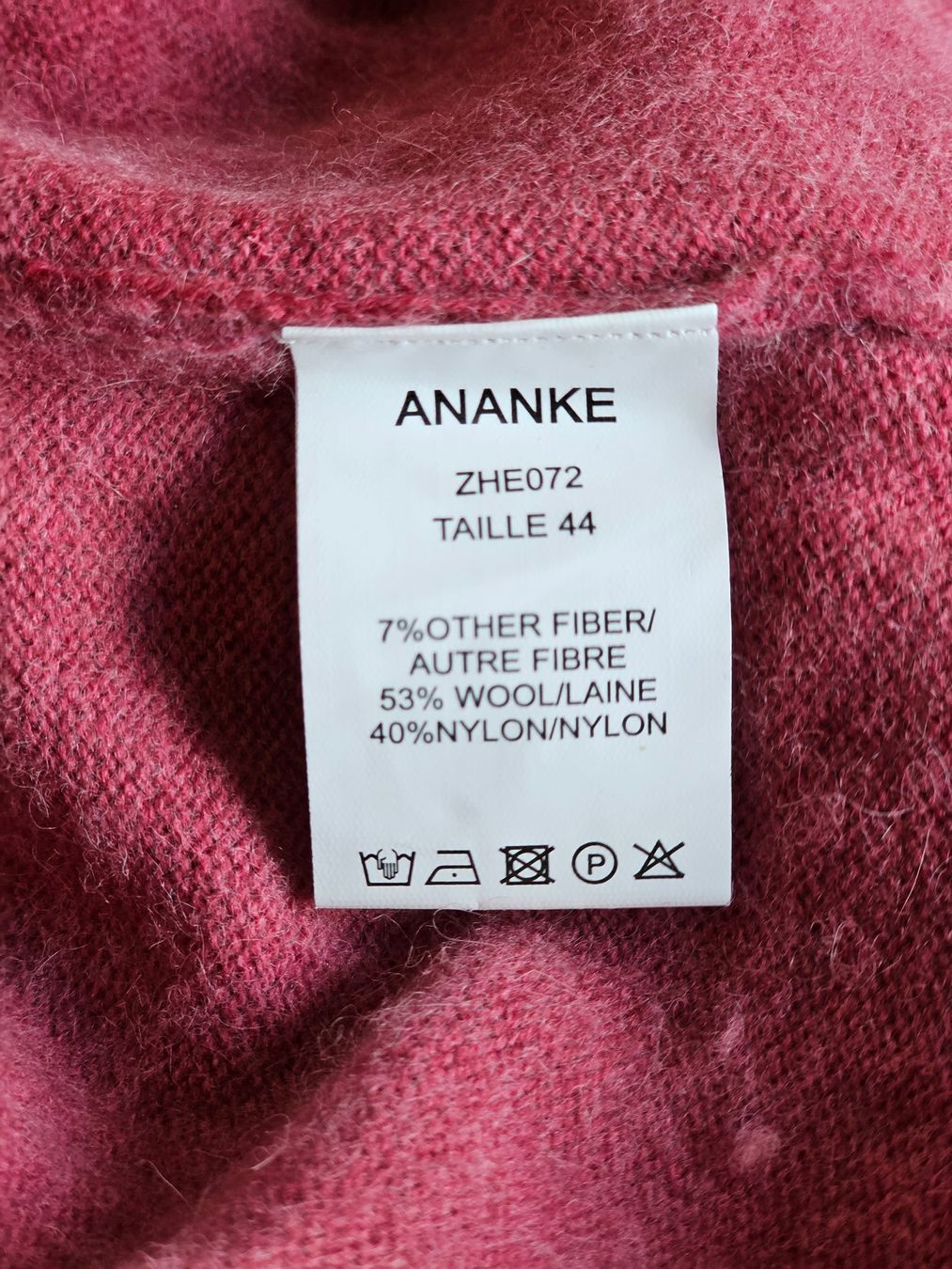 Maglioni & Felpe: Pink Rosa Wollpullover Ananke Gr. L – Usato da Ried-Brig venduto da Zzyzx 6