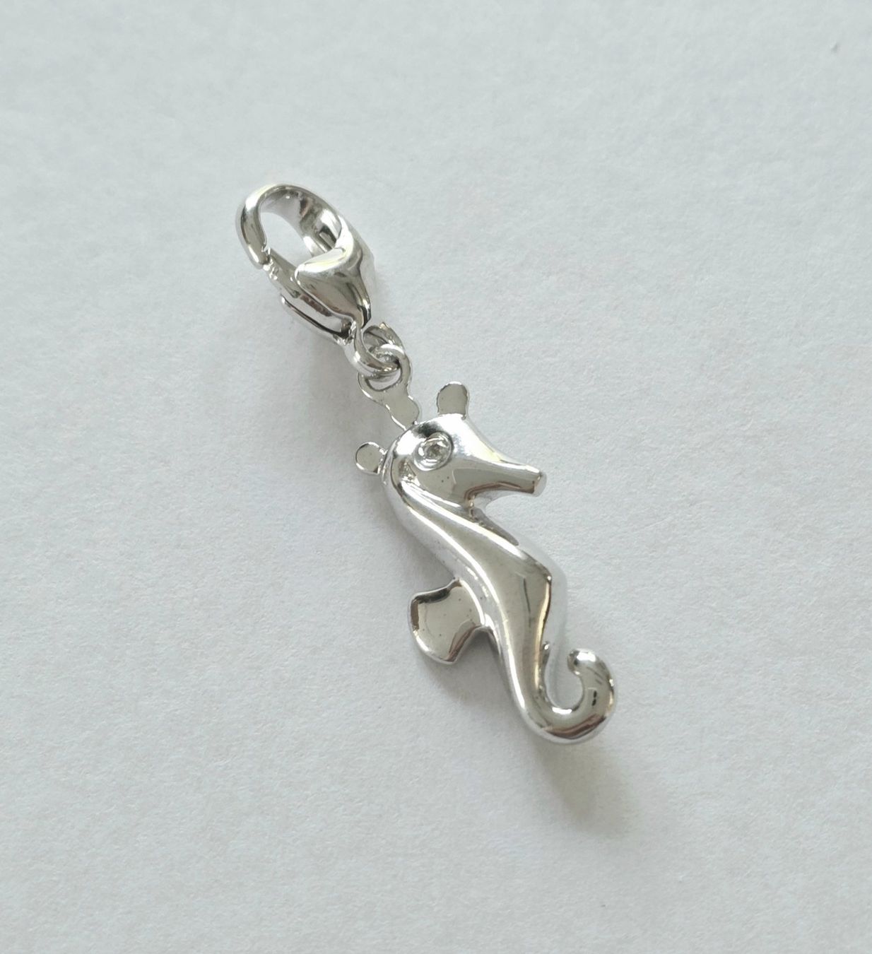 Anhänger: Charm "Seepferdchen" Silber 925 (rhodiniert) - Neu – Neu und originalverpackt aus Uetikon am See von Coralreef 1