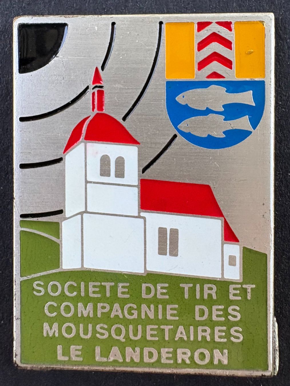 Swiss Placchette & Badge: VINTAGE PLAKETTE LE SANDERON – Usato da Ostermundigen venduto da wini63