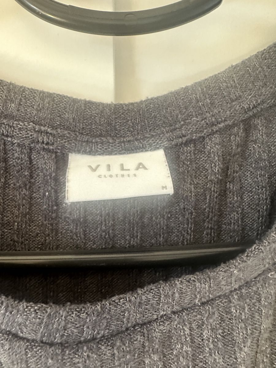 Vila Vestiti: Graues Kleid mit Ärmel – Usato da Adlikon venduto da Chbu84 1