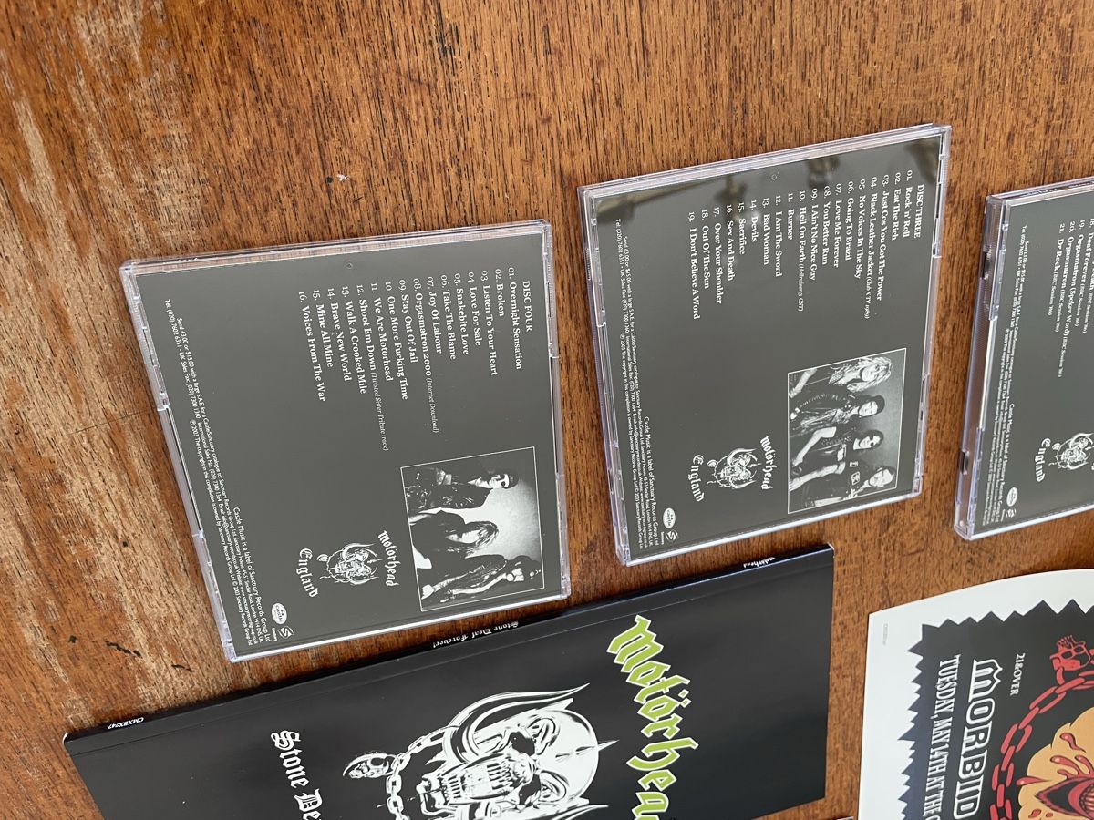 CD: %%SALE%% - Coffret Motorhead Stone Deaf Forever - Rare !!! – Usato da Etoy venduto da 6iulian0 4
