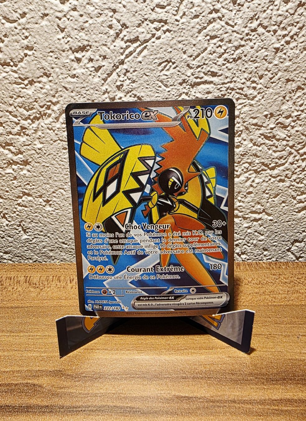 Pokémon Carte collezionabili: Tokorico EX Full Art 222/192 Faille Paradoxe – Nuovo (secondo la descrizione) da Turin (Salins) venduto da Meeelll01