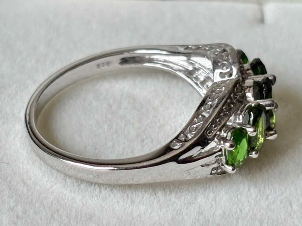Ringe: Chromdiopsid Schmuckring, Silber 925, Gr. 63 – Neu (gemäss Beschreibung) aus Brugg AG von lau_9rvy 4