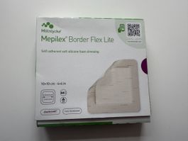 Mepilex Border Flex Lite 10×10 cm – 4 Stück neu.