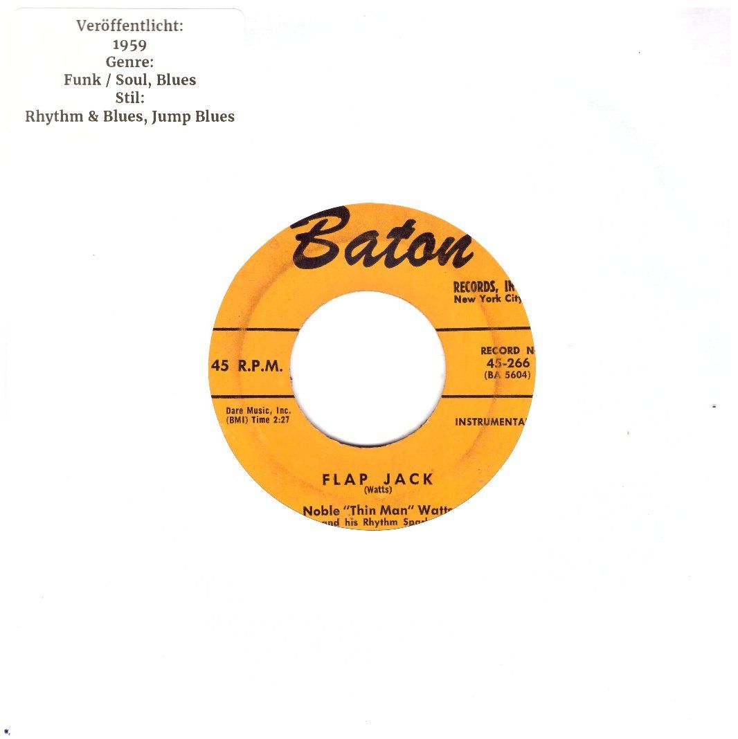 Vinyles: NOBLE "THIN MAN" WATTS – D'occasion à Bassersdorf par house-of-vinyl