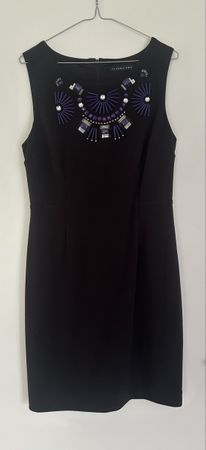 Sommerkleid, schwarz, Grösse US 10/CH 40