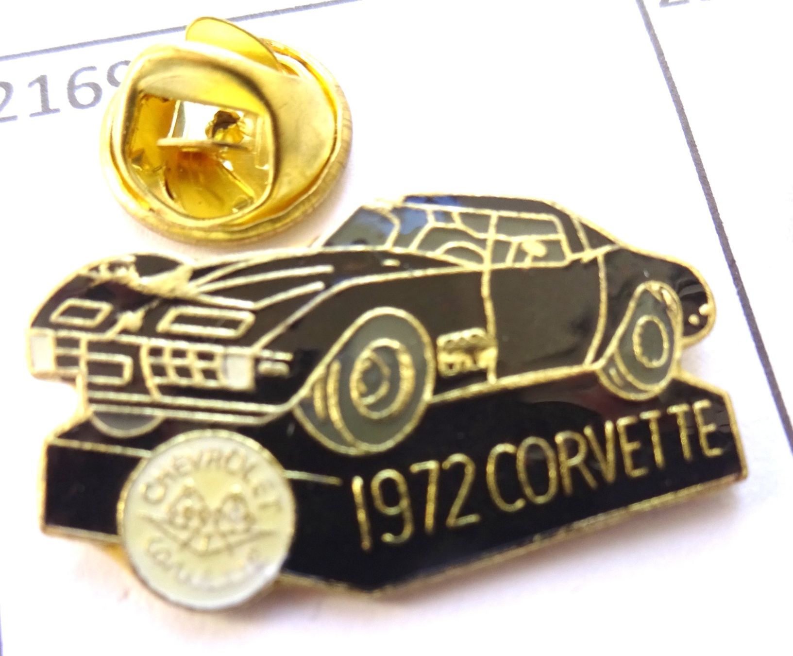 Plaketten & Abzeichen: Pin Auto CORVETTE  1972 – Gebraucht aus Utzenstorf von BUtter81