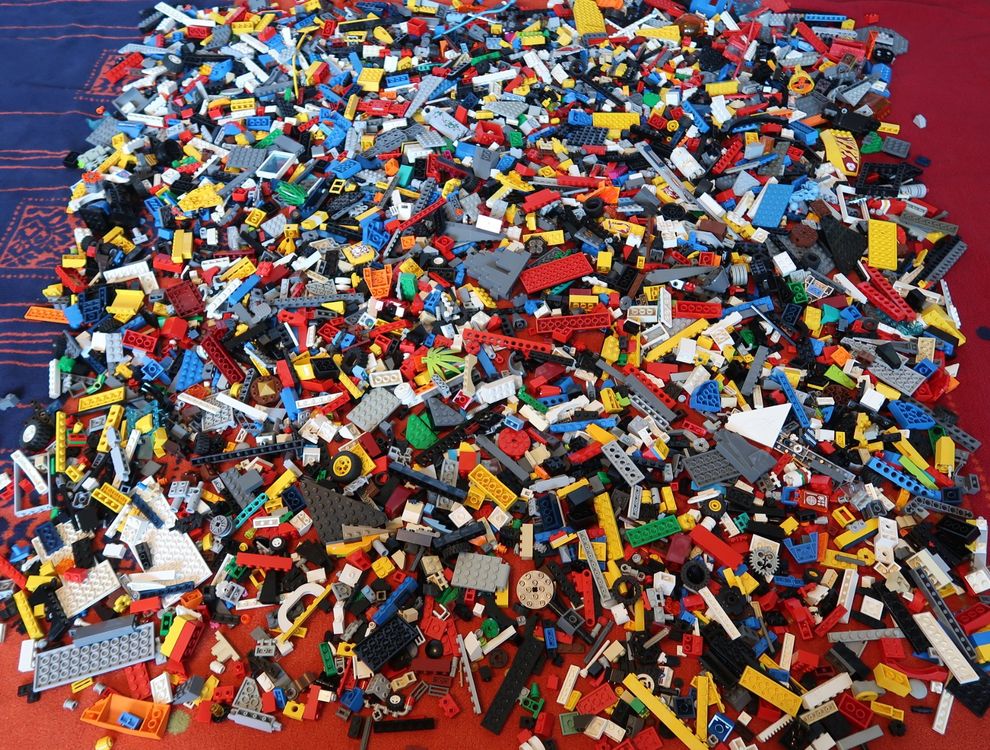 Lego Steine gebraucht Bausteine Kiloware Konvolut en vrac Kaufen auf Ricardo