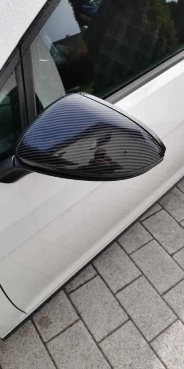 Alle Autoersatzteile: VW Golf 7/7.5 Carbon Look Spiegelkappen – Neu und originalverpackt aus Volketswil von Willis-Autoteile 2