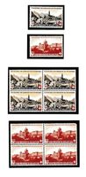 2 PRO PATRIA Sätze 1943 - TESSIN und BUNDESHAUS ungestempelt