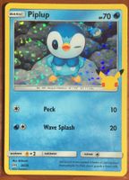 Piplup Holo McDonald's Promo 20/25 Mint 25th Anniversary