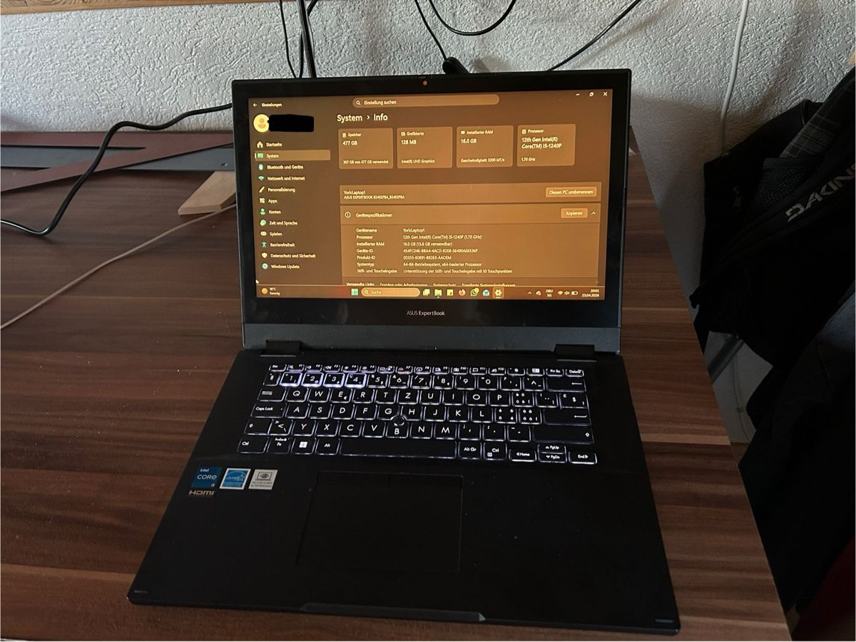 Asus Notebook: ASUS ExpertBook B2402B Laptop  – Usato da Schmitten FR venduto da yor_fg2m 1
