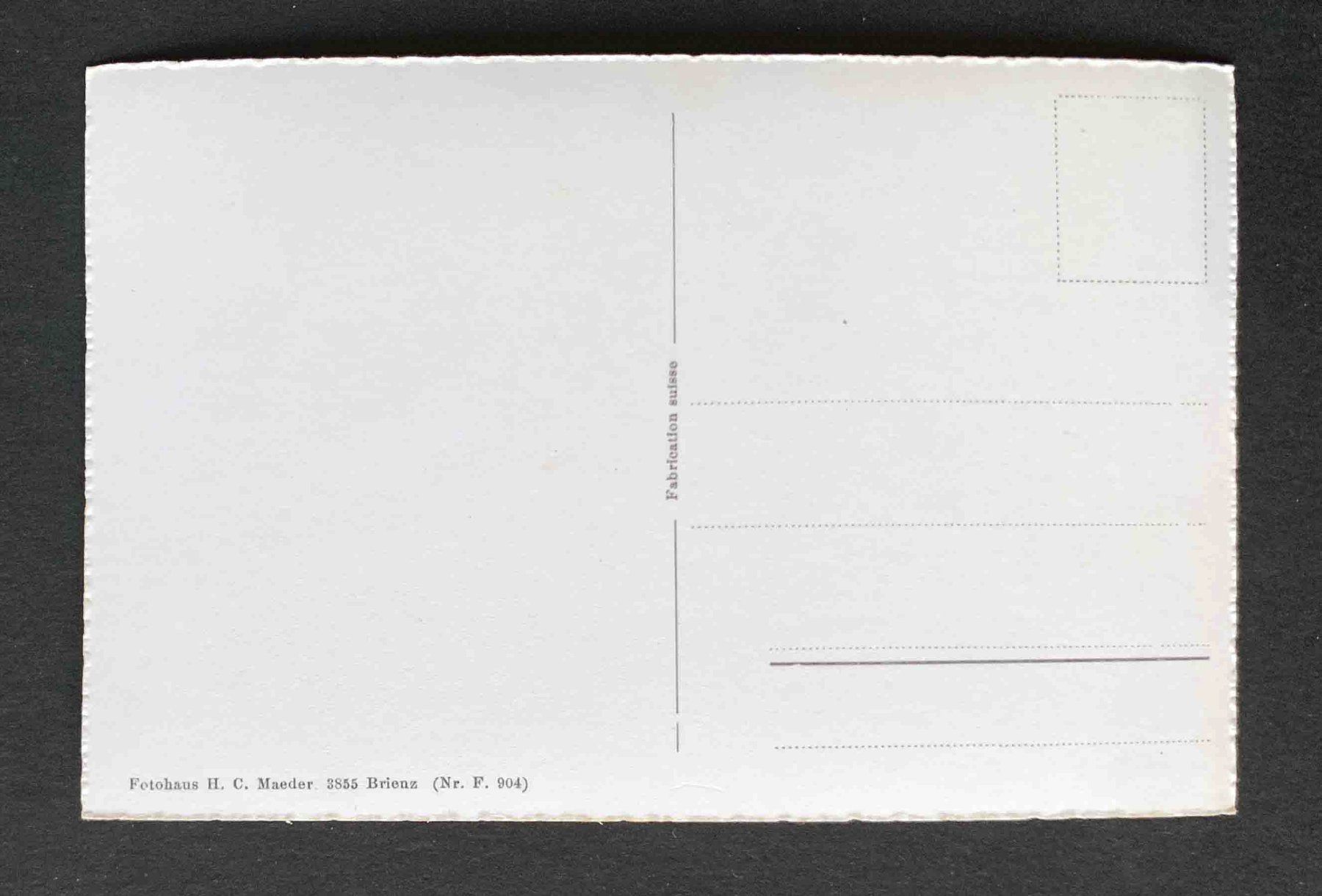 Cartoline postali: AK Brienz ungelaufen – Usato da Goldau venduto da artelier1 1