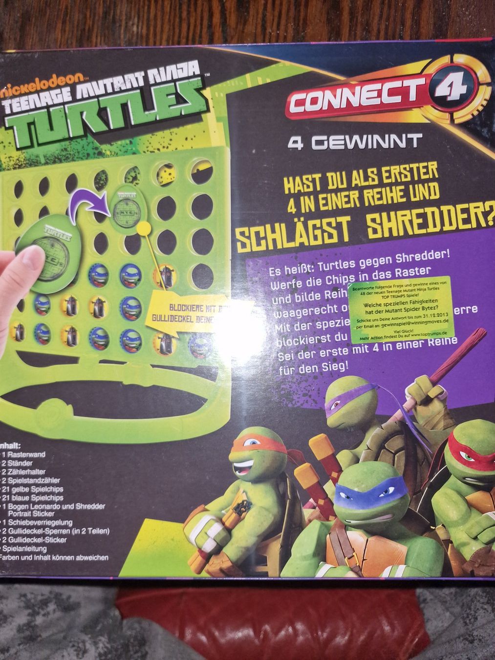Spiele: Nickelodeon TMNT 4 Gewinnt OV – Neu und originalverpackt aus wünnewil von mar_f2z8 1