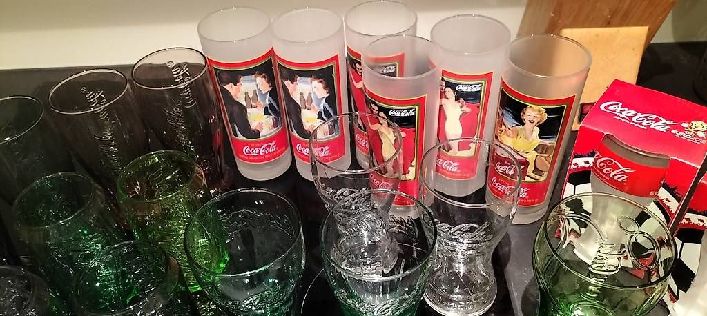 Bicchieri: Coca Cola Gläser 24 Stück – Usato da Steinach venduto da Tsgweh 4