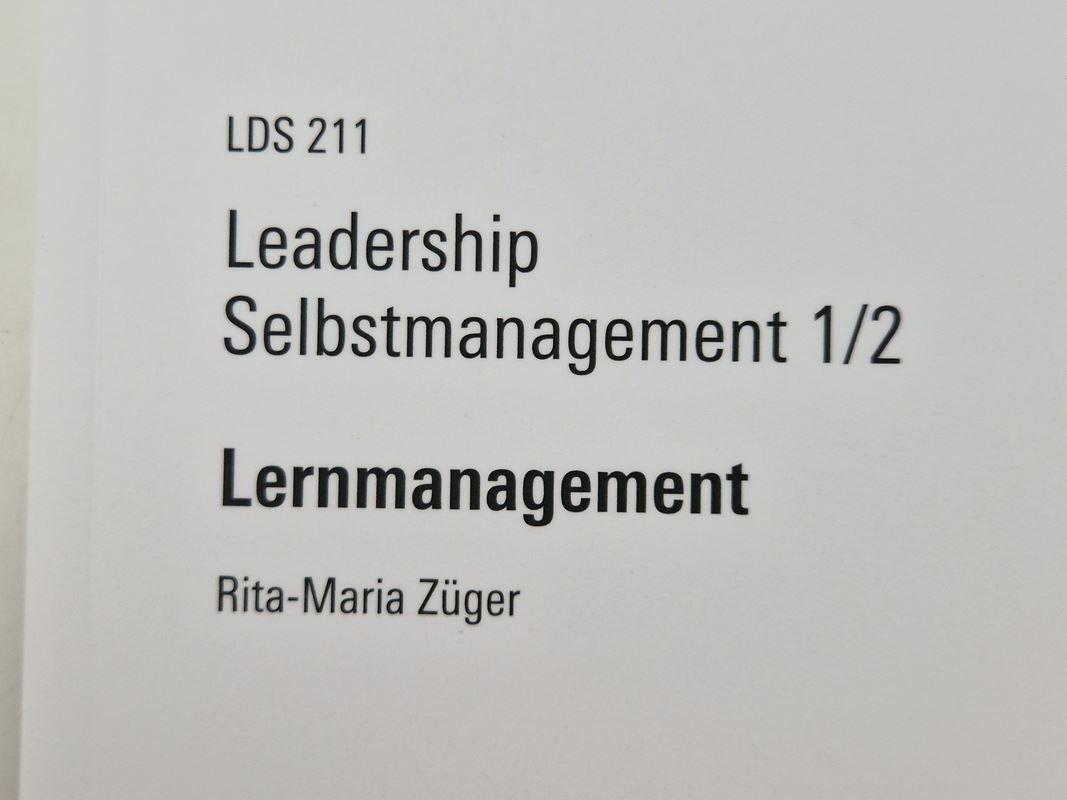 Bücher: Kursprogramm (Lernmanagement) 2/2 Bücher – Gebraucht aus Muhen von Restwert_Muhen 4