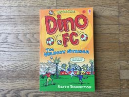 Auf Englisch: Dino FC, Kinderbuch, wie Neu.