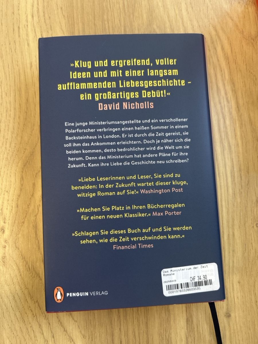 Libri: Kaliane Bradley - Das Ministerium der Zeit – Nuovo (secondo la descrizione) da Uznach venduto da nerkic 1