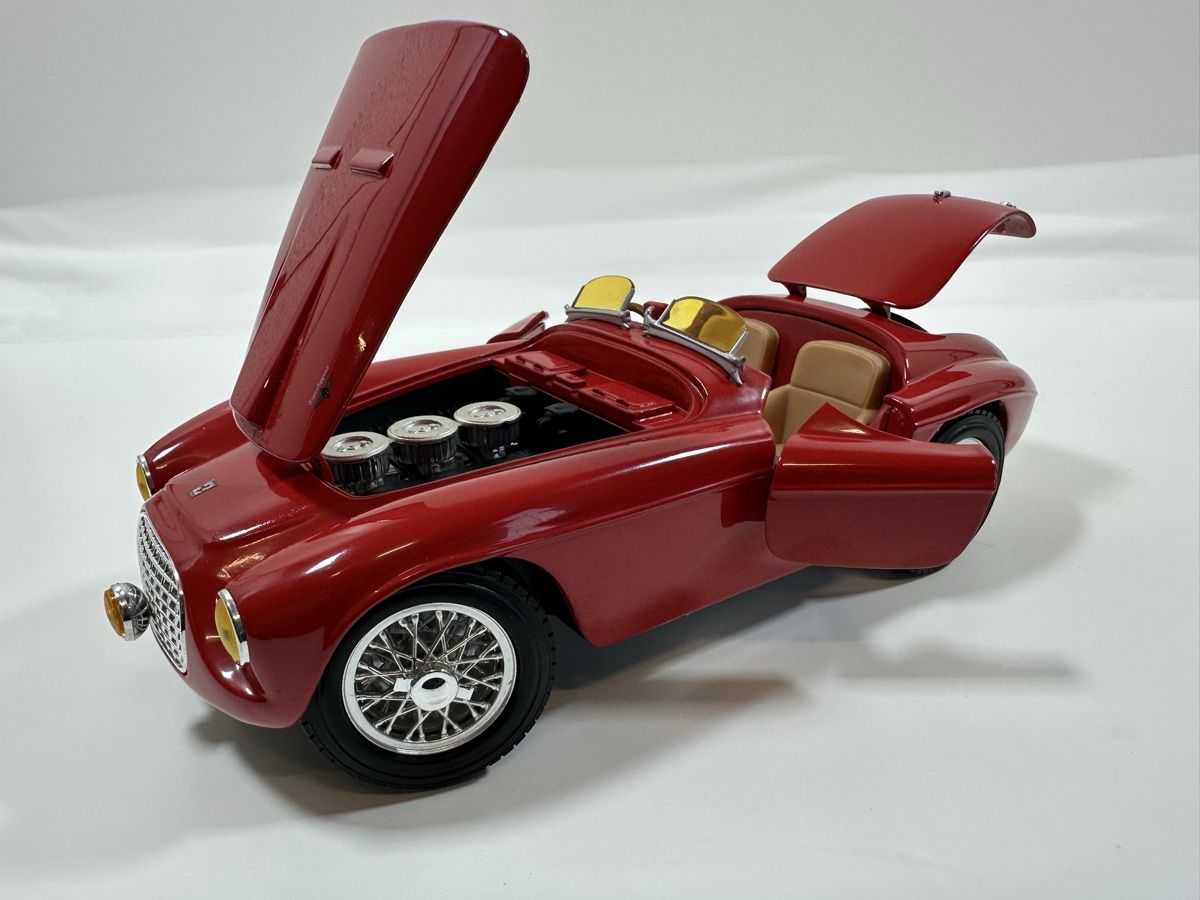 Hot Wheels Modellini d'auto: Ferrari 166M 1:18, rot, HOT WHEELS – Usato da Zofingen venduto da rf9_x2xt 8