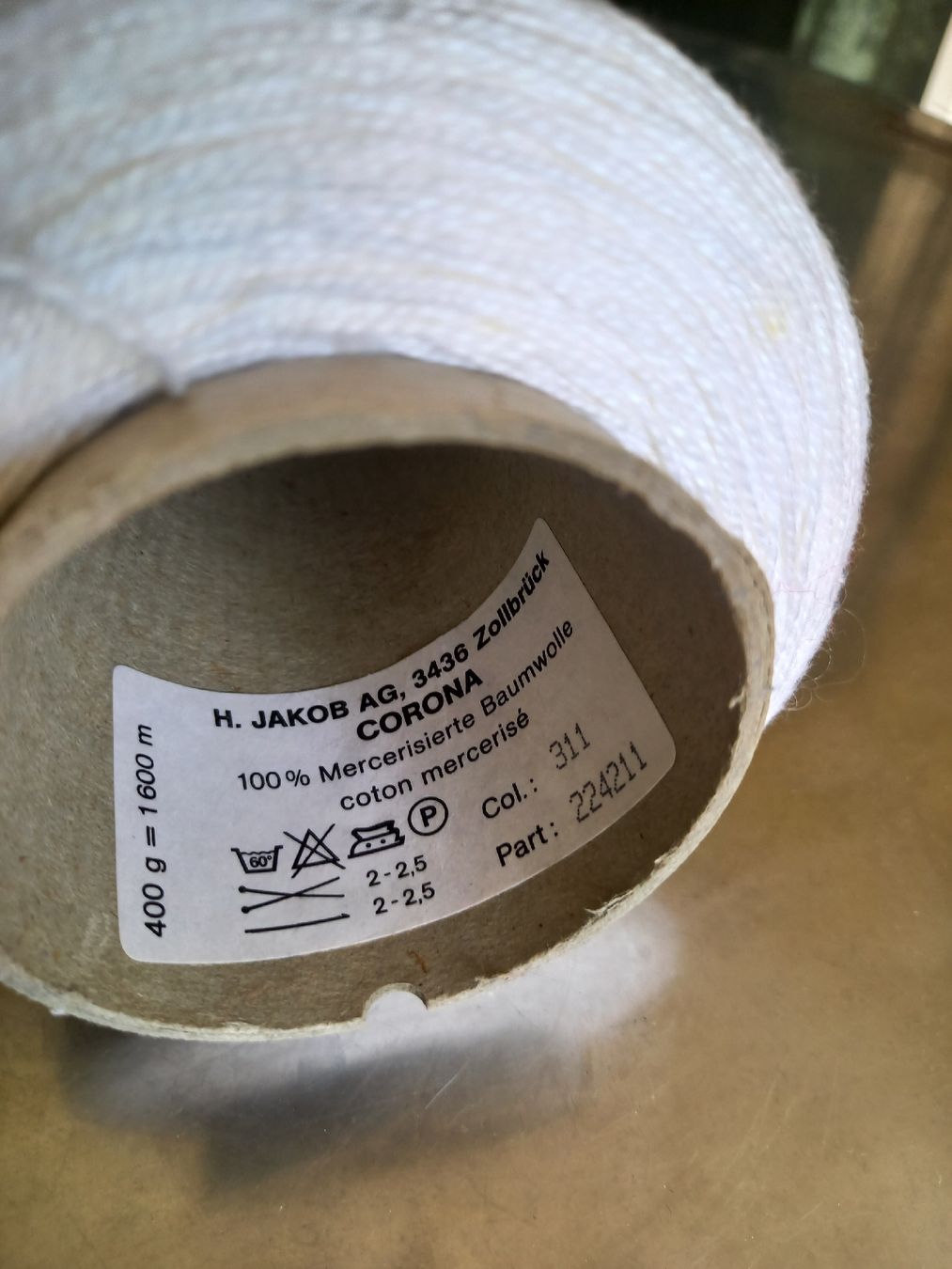 Lana: Baumwolle ca 300 g – Nuovo (secondo la descrizione) da Bülach venduto da XVVX 1