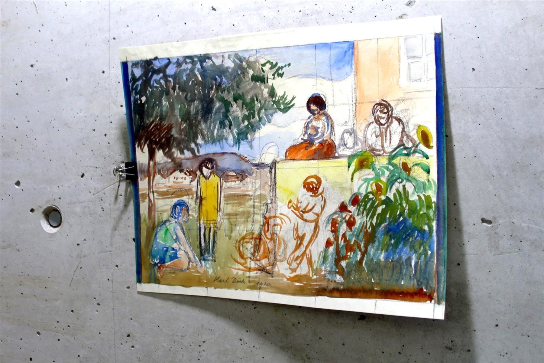 Gemälde: KARL DICK (Schweiz, 1884-1967) – Gebraucht aus Bern von Arting 2