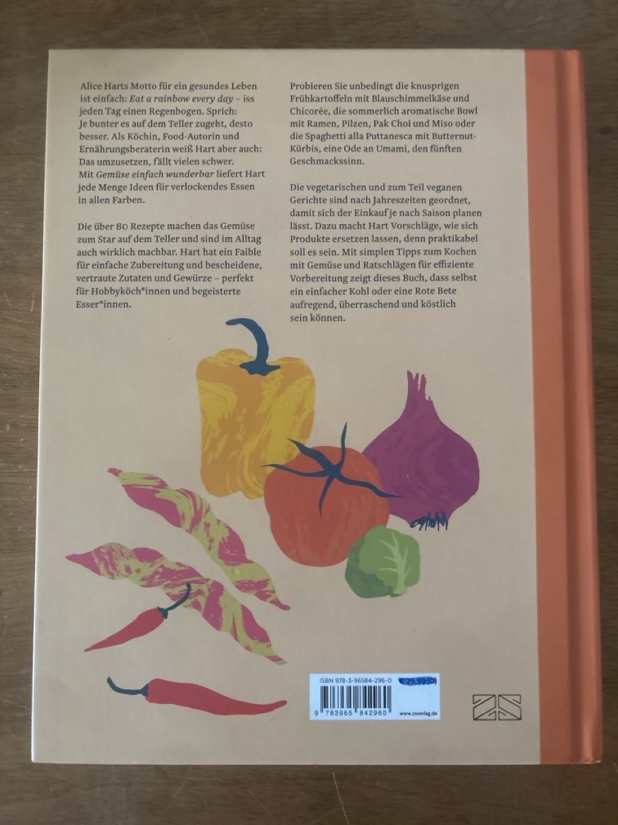 Libri: Gemüse einfach wunderbar, Alice Hart – Usato da Zürich venduto da WWehrle 1
