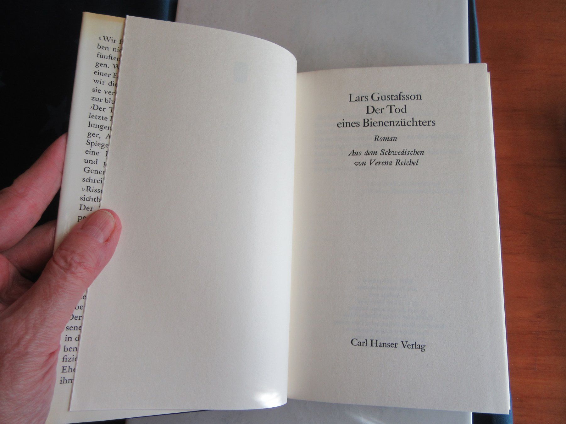Libri: Der Tod eines Bienenzüchters von Lars Gustafsson – Usato da Wattwil venduto da wampi 4