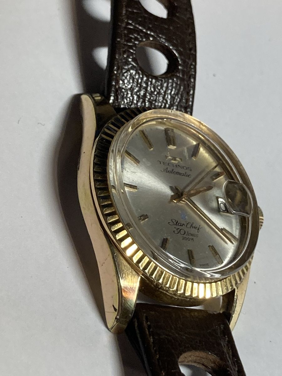 Technos Orologi: Technos Vintage Uhr der 70 er, Automatic 36 mm – Usato da Glattbrugg venduto da vintagemania 3