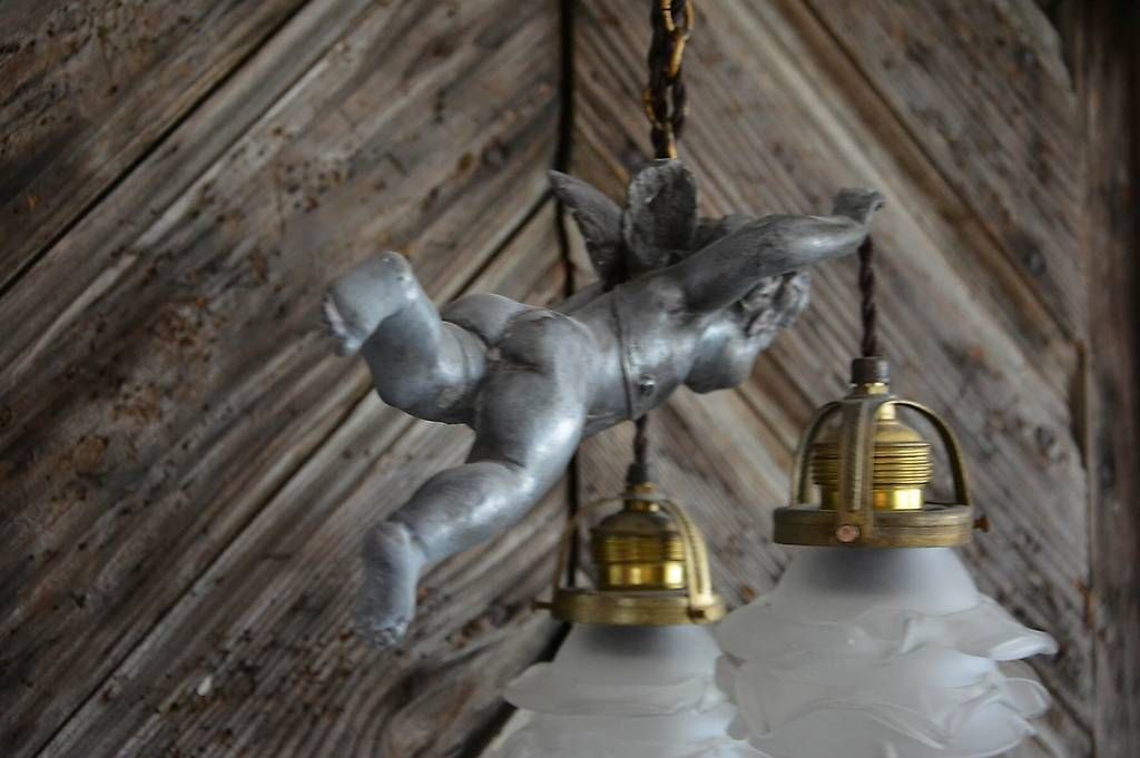 Lustres & lampes de plafonds: Putto-/Engel-Deckenlampe – D'occasion à Wildegg par Vintage_Markt 4