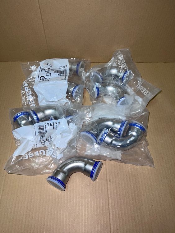 Geberit Mapress Inox Edelstahl 42mm Bogen 1Stk. (Gebraucht) in Oberdorf ...