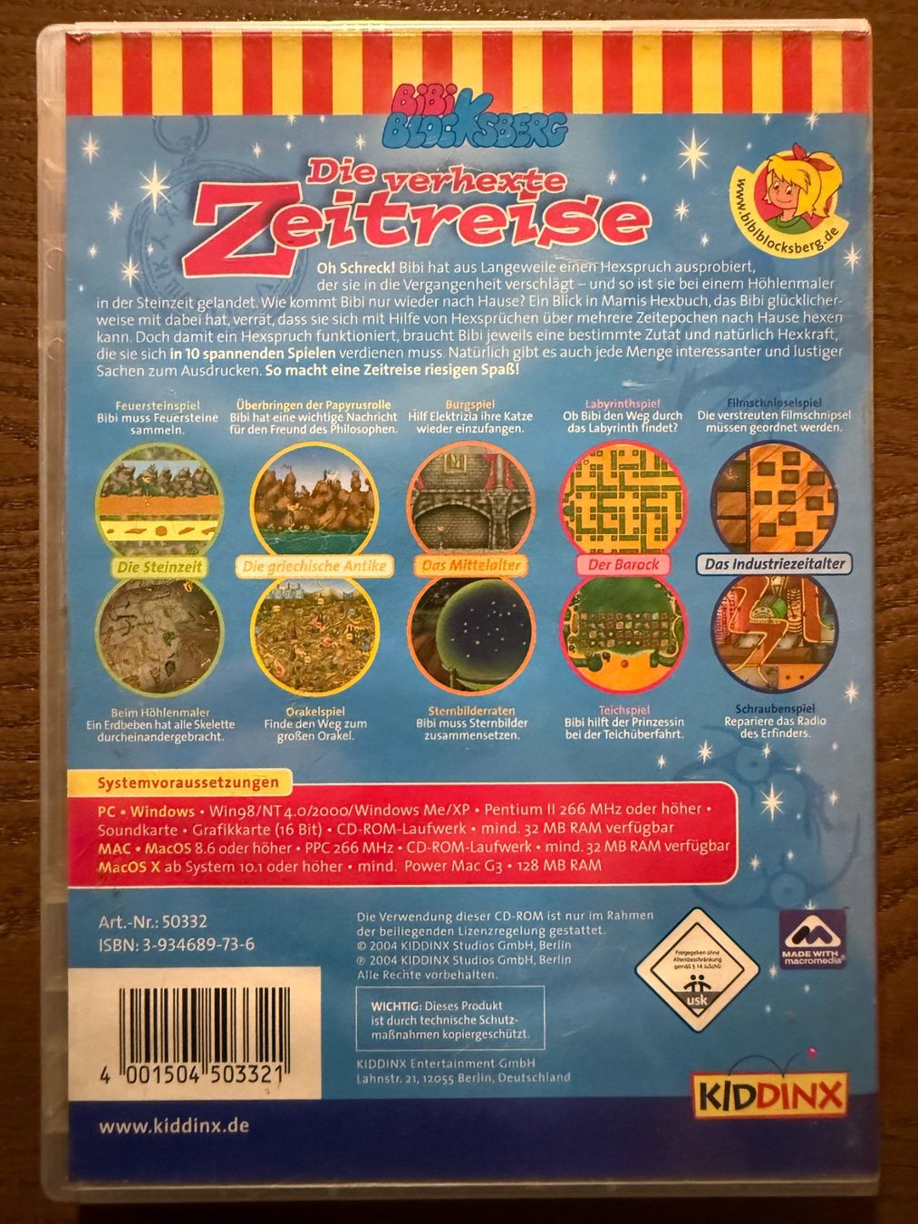 Microsoft Giochi: Bibi Blocksberg - Die verhexte Zeitreise – Usato da Zürich venduto da F84 1