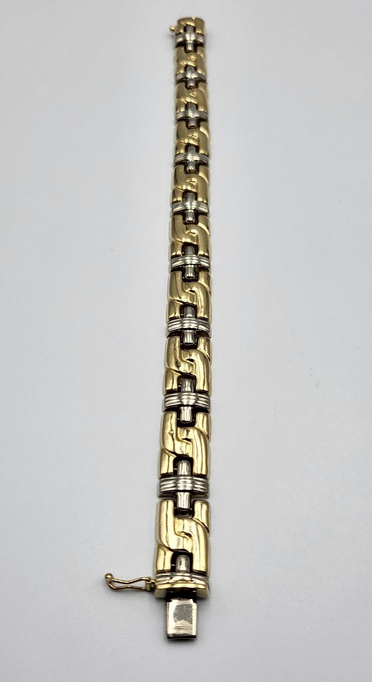 Armbänder & -reifen: Gold 585 Bicolor Armband – Gebraucht aus Wald ZH von Aniade 7