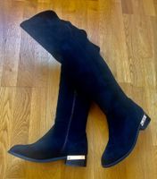 CLAUDIA GHIZZANI Overknee Stiefel aus Wildleder