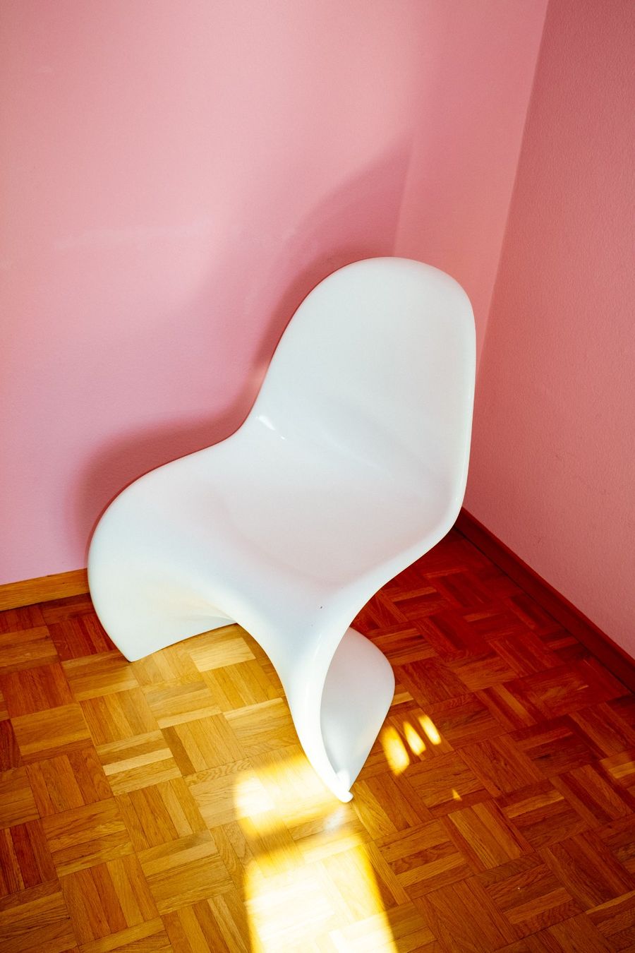 Vitra Sedie: Vintage Panton Chair, Space Age – Usato da Zürich venduto da pinkmilkyway