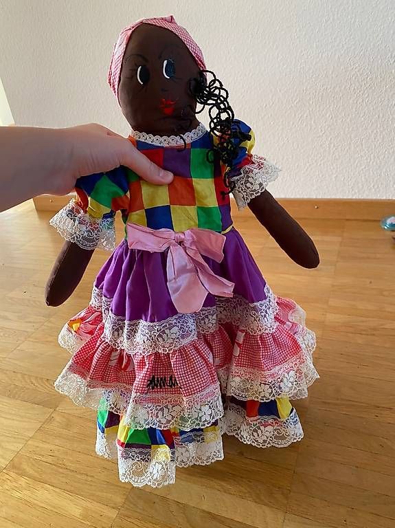 Bambole: Puppe mit Kleid – Nuovo (secondo la descrizione) da Zürich venduto da Cleo234 2