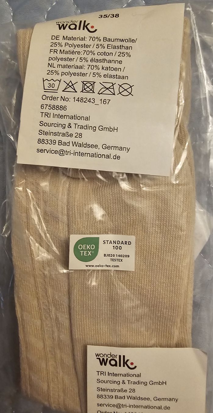 Calze: Komfort-Socken Edelweiss Grösse 35 - 38 – Nuovo (secondo la descrizione) da Grosshöchstetten venduto da Chaotik-Reptil 2