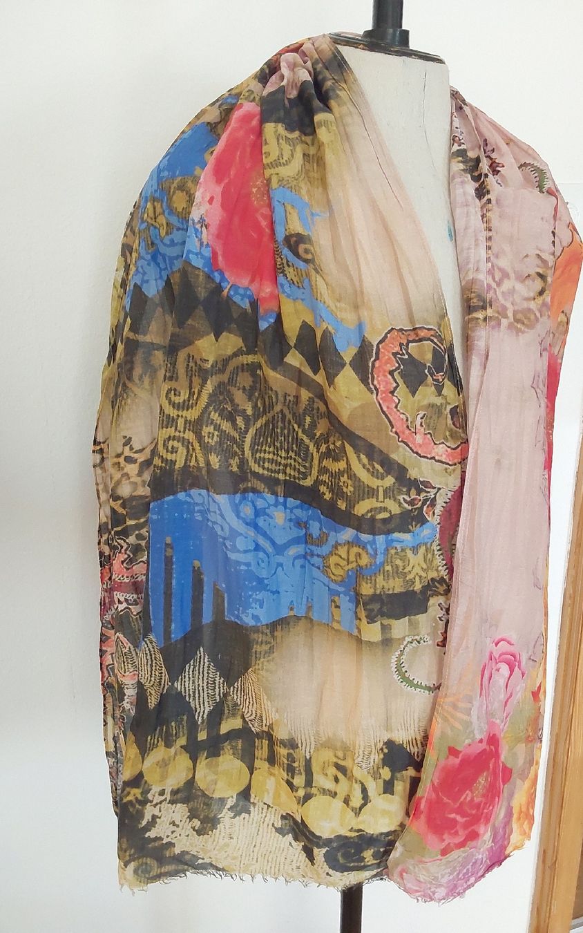 Foulard & Sciarpe: Schal Foulard – Nuovo (secondo la descrizione) da Köniz venduto da scopello12 3