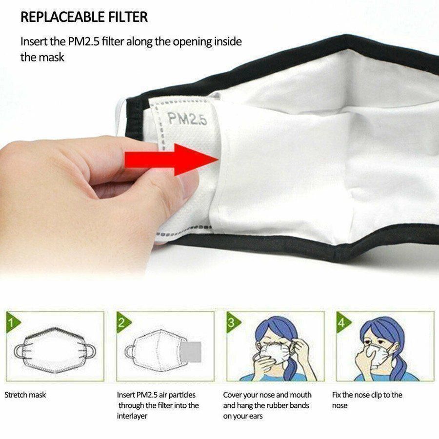 Protezione per viso e udito: 13  Filter Kohlestoff+Gratis 13 Schutzmaske – Nuovo (secondo la descrizione) da Arth venduto da Twintbezahlung 4